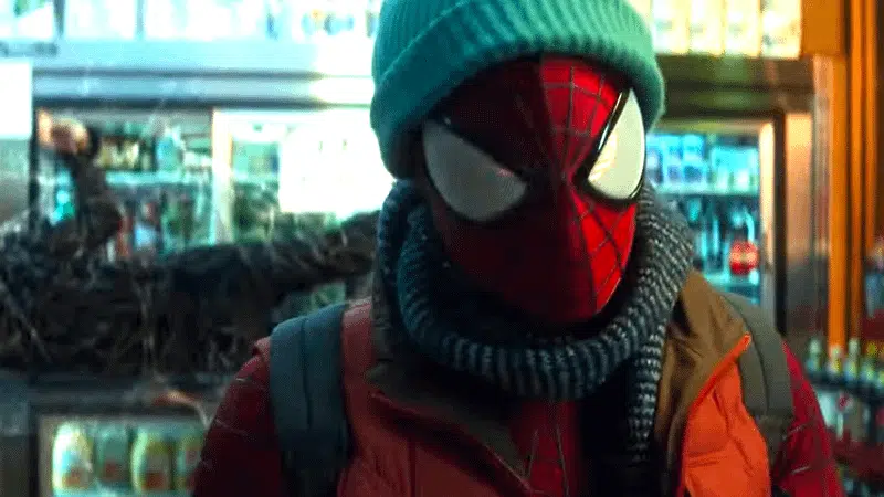 Homem-Aranha Um Novo Dia traje inspirado Andrew Garfield