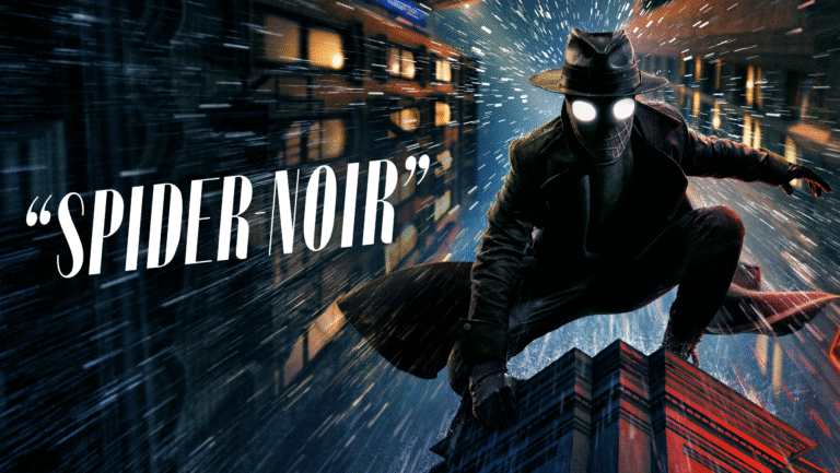 Spider-Noir arte oficial da série do Prime Video com Nicolas Cage