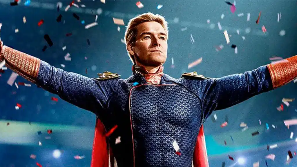 Antony Starr como Homelander no episódio 6 da 5ª temporada de The Boys no Prime Video