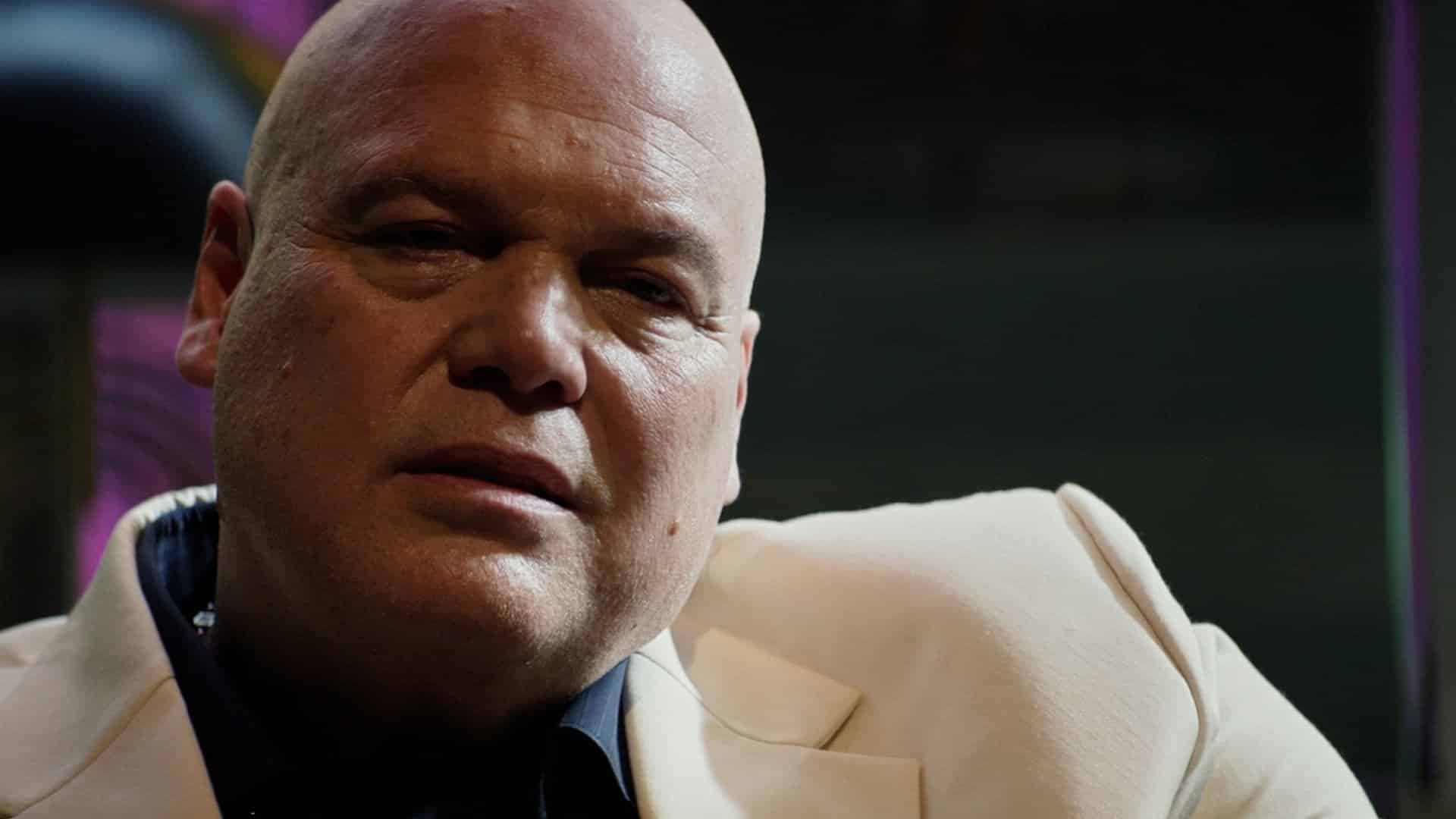 Vincent D'Onofrio como Wilson Fisk, o Rei do Crime, na 2ª temporada de Demolidor: Renascido
