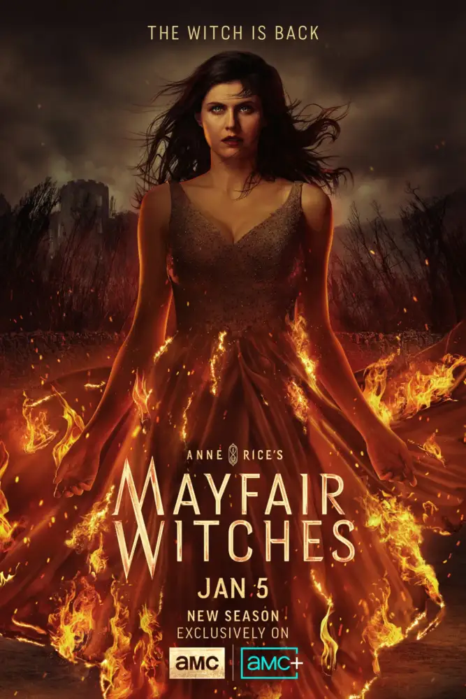 Pôster oficial da 2ª temporada de As Bruxas Mayfair