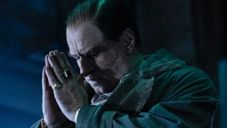Colin Farrell como Pinguim em cena de The Penguin, elogia roteiro de Batman: Parte II