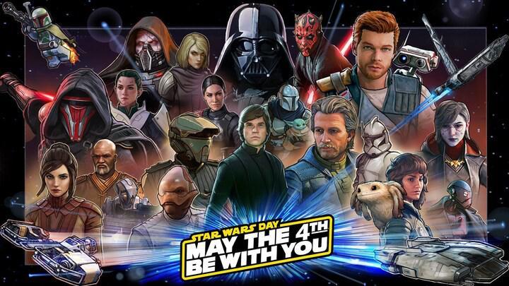Darth Revan no pôster oficial do Star Wars Day da Lucasfilm