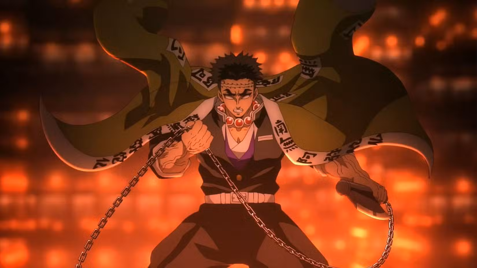 Gyomei Himejima personagem jogável Demon Slayer Infinity Castle