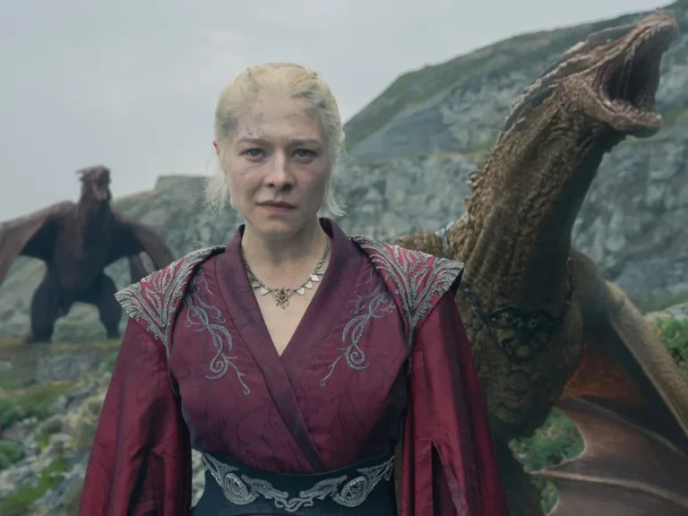 Emma D'Arcy como Rhaenyra Targaryen em cena de A Casa do Dragão