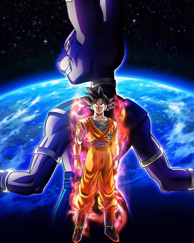 Dragon Ball Super: Beerus estreia na Crunchyroll em 11 de outubro e chega ao Brasil Beerus em Dragon Ball Super - Imagem promocional do anime