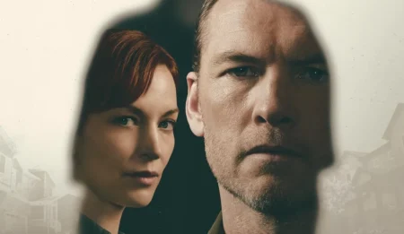 Sam Worthington como David Burroughs em cena promocional da minissérie Eu Vou Te Encontrar, da Netflix
