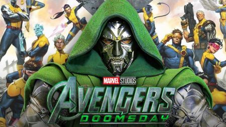 Franklin Richards e Doutor Destino em Vingadores: Doutor Destino, revelando mutantes no MCU