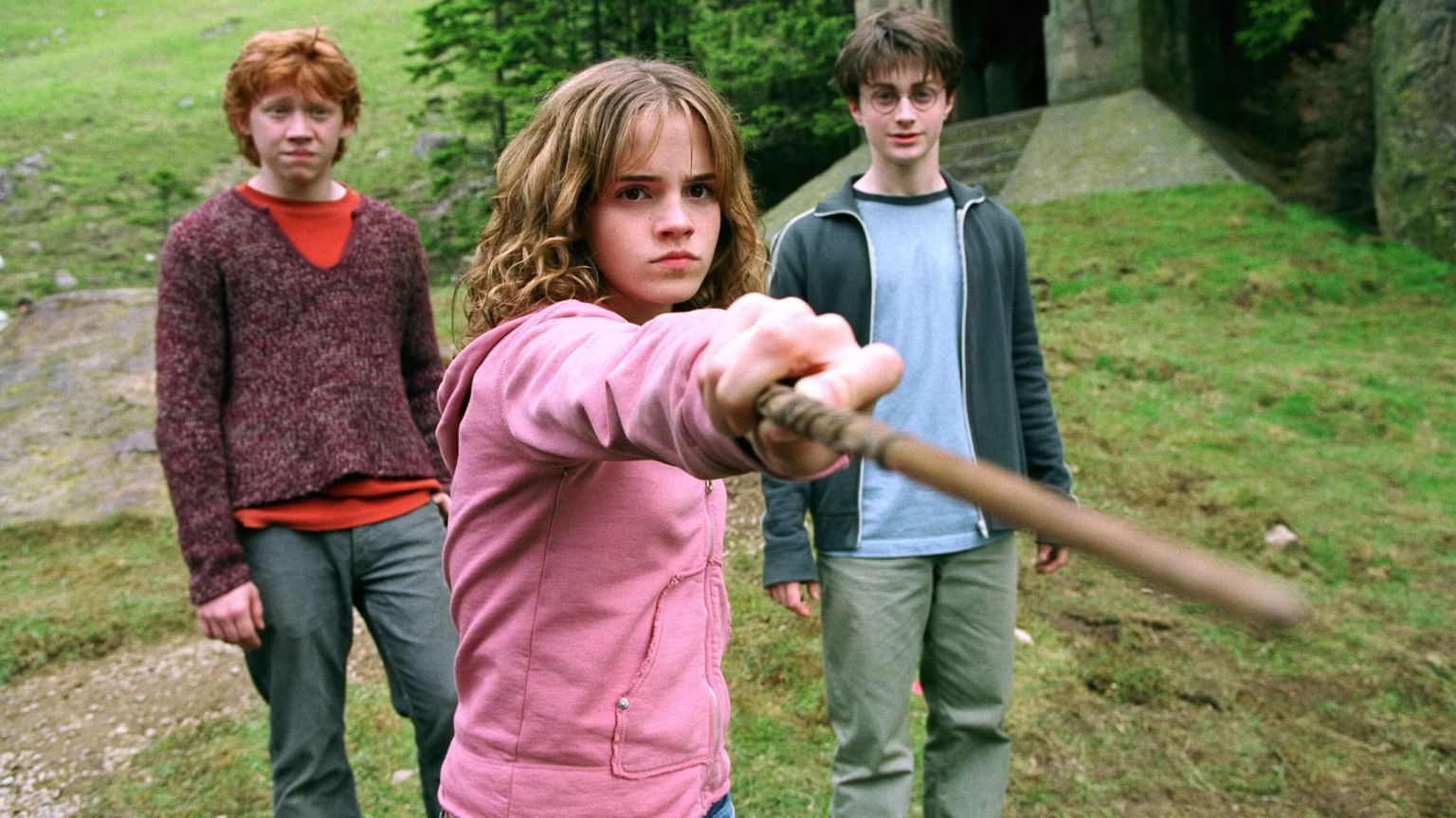 Novo Trio de Ouro Harry Potter HBO - Dominic McLaughlin, Arabella Stanton, Alastair Stout