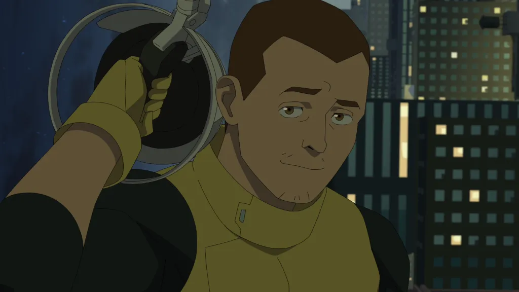 Mark Grayson em cena de confronto da 5ª temporada de Invincible