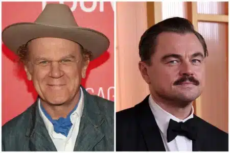 John C. Reilly e Leonardo DiCaprio em cena de Boogie Nights e Titanic