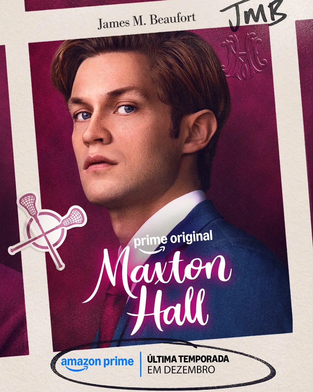 Ruby e James em cena de conflito Maxton Hall temporada 3
