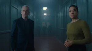 Duas pessoas em cena do episódio 8 final da temporada 2 de Histórico Criminal do Apple TV