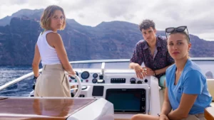 Oasis chega à Netflix com a receita que fez Elite funcionar, mas aposta em um resort como cenário do crime Elenco jovem principal da série espanhola Oasis, da Netflix, com os protagonistas em foto promocional oficial