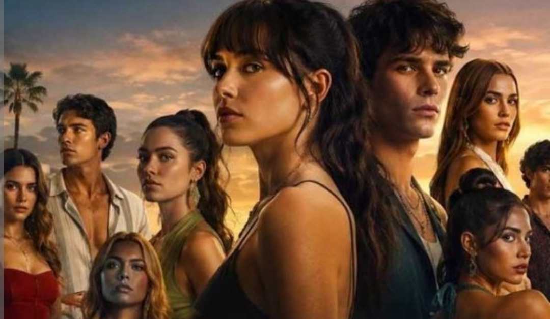 Cena de investigação policial da série Oasis, com personagem inspetora em contexto de tensão dramática