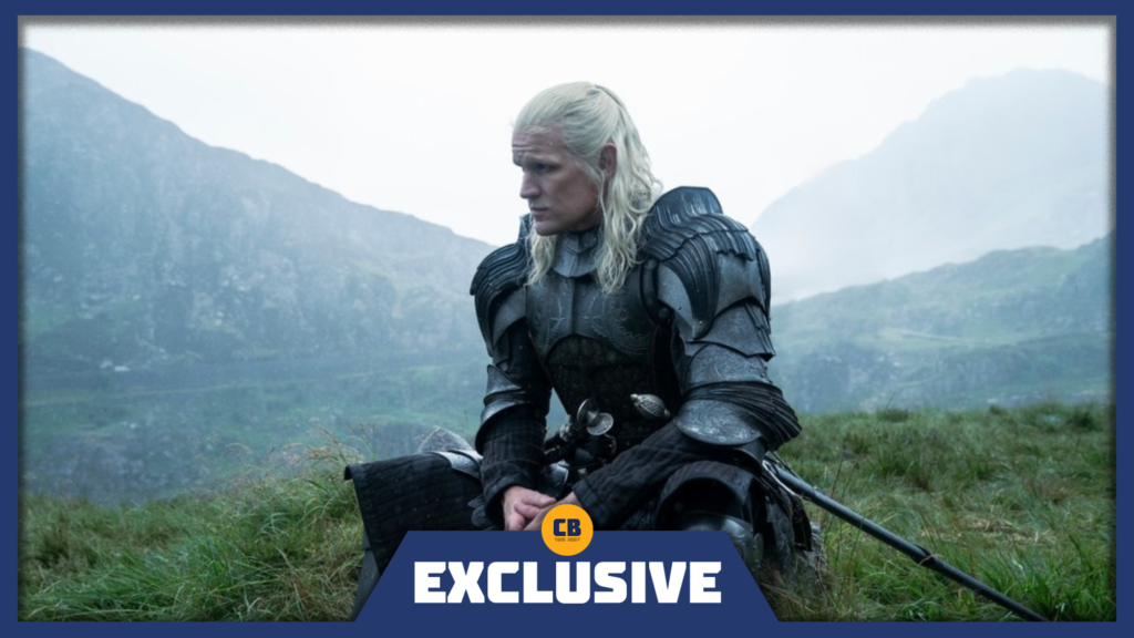 Matt Smith como Daemon Targaryen em cena da 3ª temporada de A Casa do Dragão
