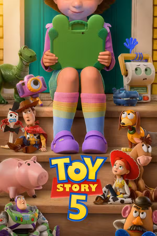 Jessie e Woody em cena de Toy Story 5, representando a dupla central explorada nos roteiros iniciais da Pixar