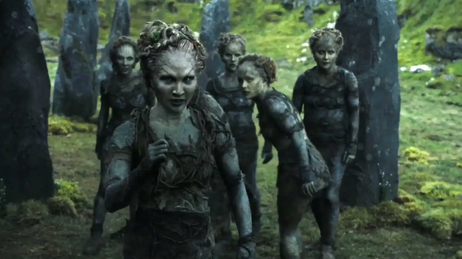 Filhos da Floresta em cena de Game of Thrones