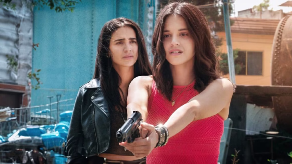 Rosário Tijeras 5ª temporada: a guerra entre mãe e filha que pode ser o acerto de contas definitivo da série Rosário e Ruby em confronto tenso na 5ª temporada de Rosário Tijeras, representando o conflito mãe versus filha