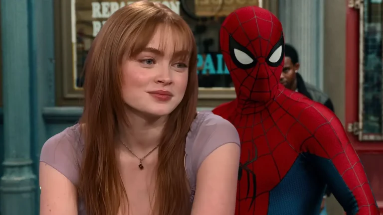 Sadie Sink em entrevista promocional descartando rumores sobre personagem em Homem-Aranha