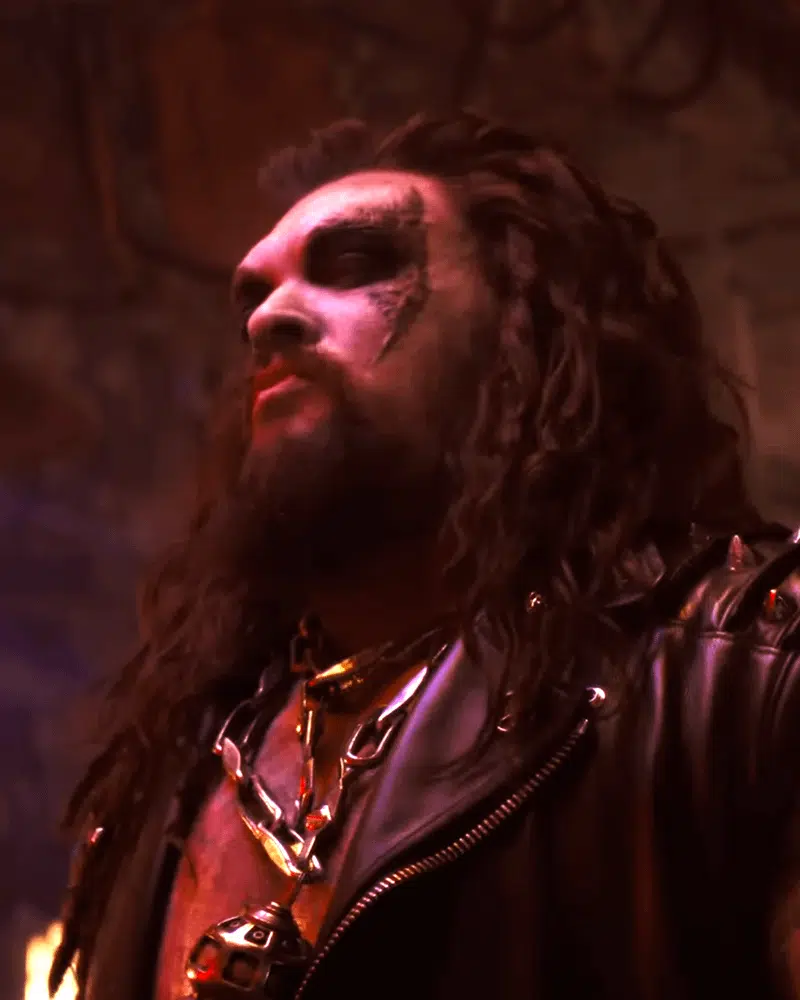 Lobo, o anti-herói DC, em cena de ação com sua característica brutalidade