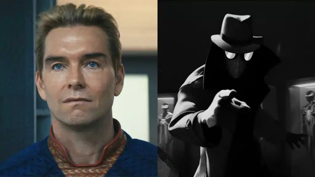 Spider-Noir e The Boys em comparação na tela do Prime Video