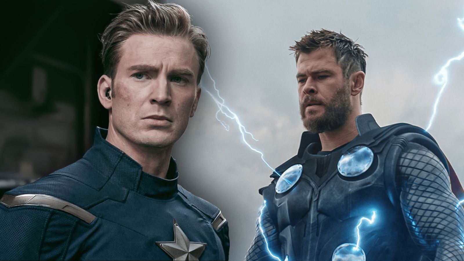 Steve Rogers e Thor em Vingadores: Doutor Destino - Marvel Studios