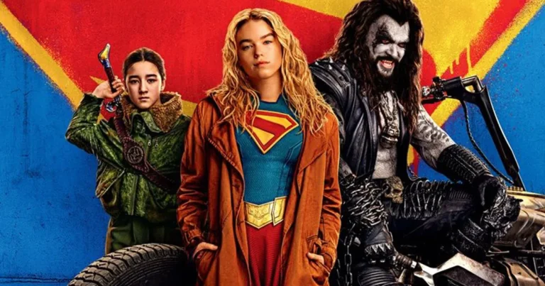 Pôster oficial Supergirl 2026 com Milly Alcock - Filme DCU