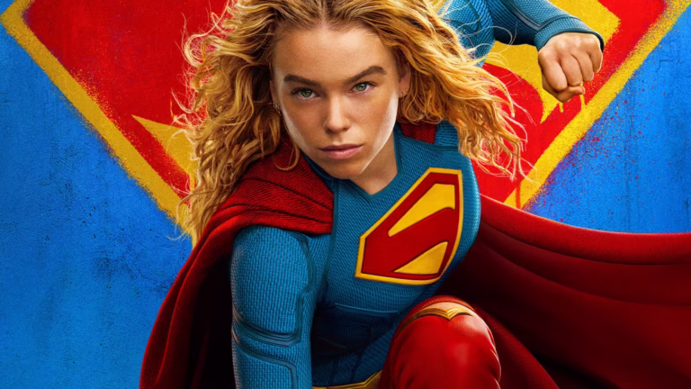 Pôster oficial Supergirl Milly Alcock DCU 2026