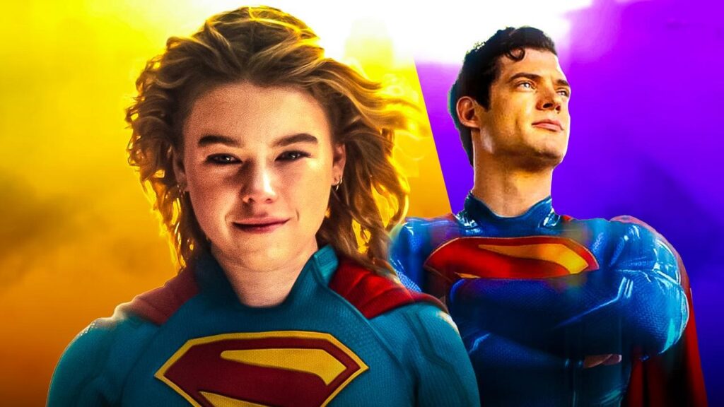 Supergirl tem uma habilidade que o Superman do DCU nunca usou Kara Zor-El (Milly Alcock) usando dispositivo de teletransporte em combate dentro de uma nave