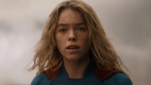 Milly Alcock como Supergirl em traje do DCU