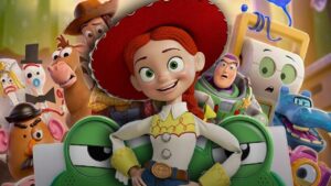 Jessie, a cowgirl de Toy Story 5, em imagem oficial da Pixar para o filme de 2026