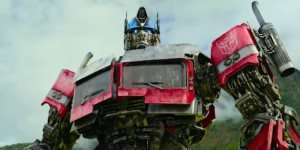 Optimus Prime em Transformers: Rise of the Beasts