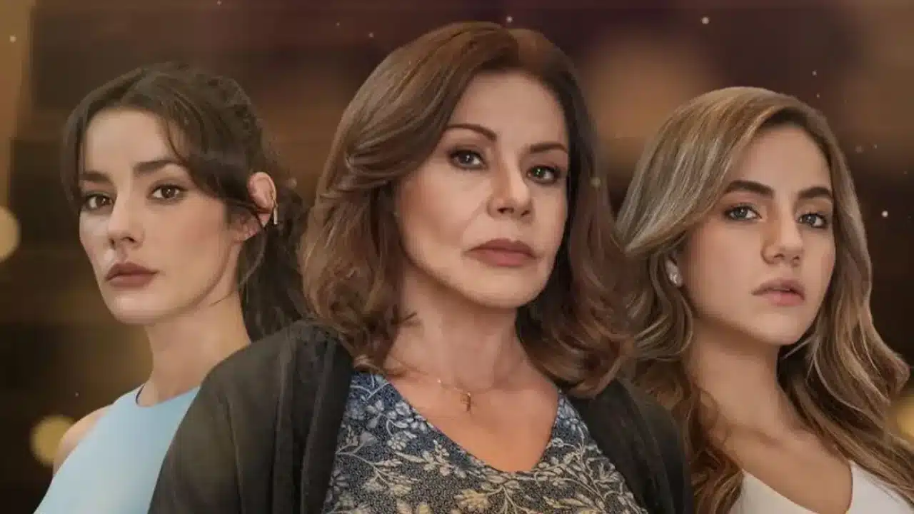 Cena de como Filhas da Senhora Garcia com personagens centrais