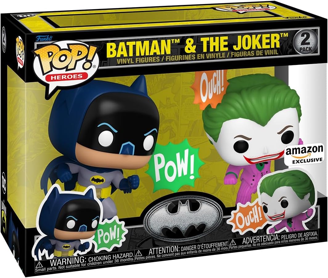 Funko POP! Batman e Joker 85º aniversário