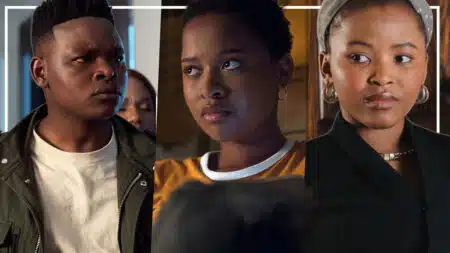 Elenco de The Polygamist em entrevista: Wonder Ndlovu, Lwazie Keith Tsebesha e Noluthando Shabalala