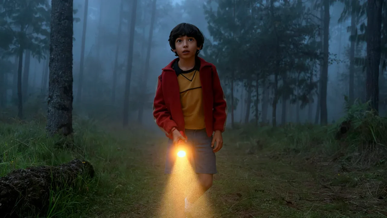 Cena série Eu Não Tenho Medo Netflix personagens protagonistas
