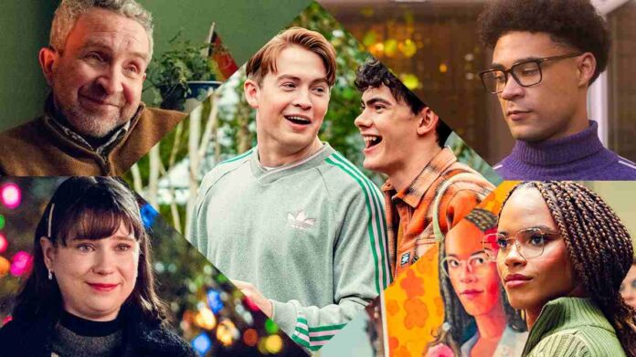Charlie com amigos recebendo apoio durante separação