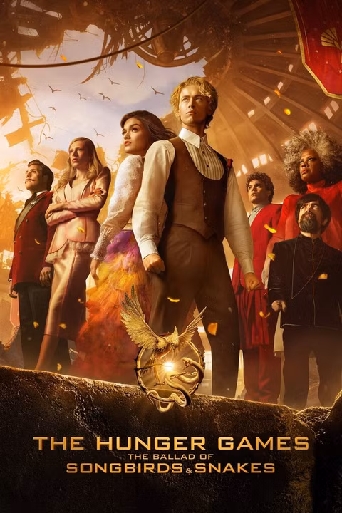 Primeira imagem de Sunrise on the Reaping com tributos e arena