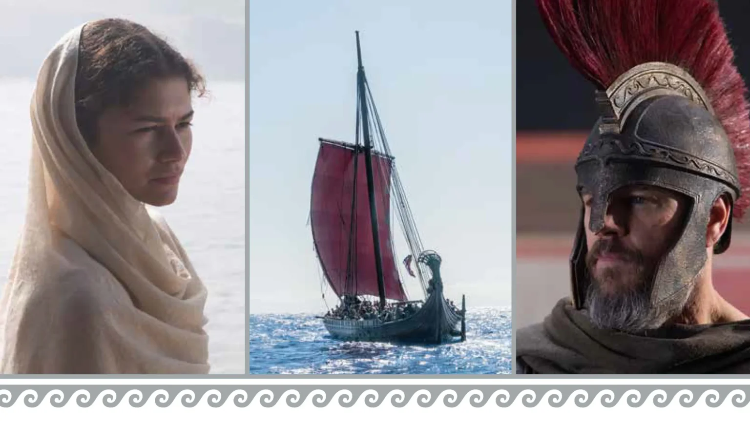 Livros companion de A Odisseia: datas e conteúdo confirmados Matt Damon como Odysseus em cena do épico A Odisseia de Christopher Nolan