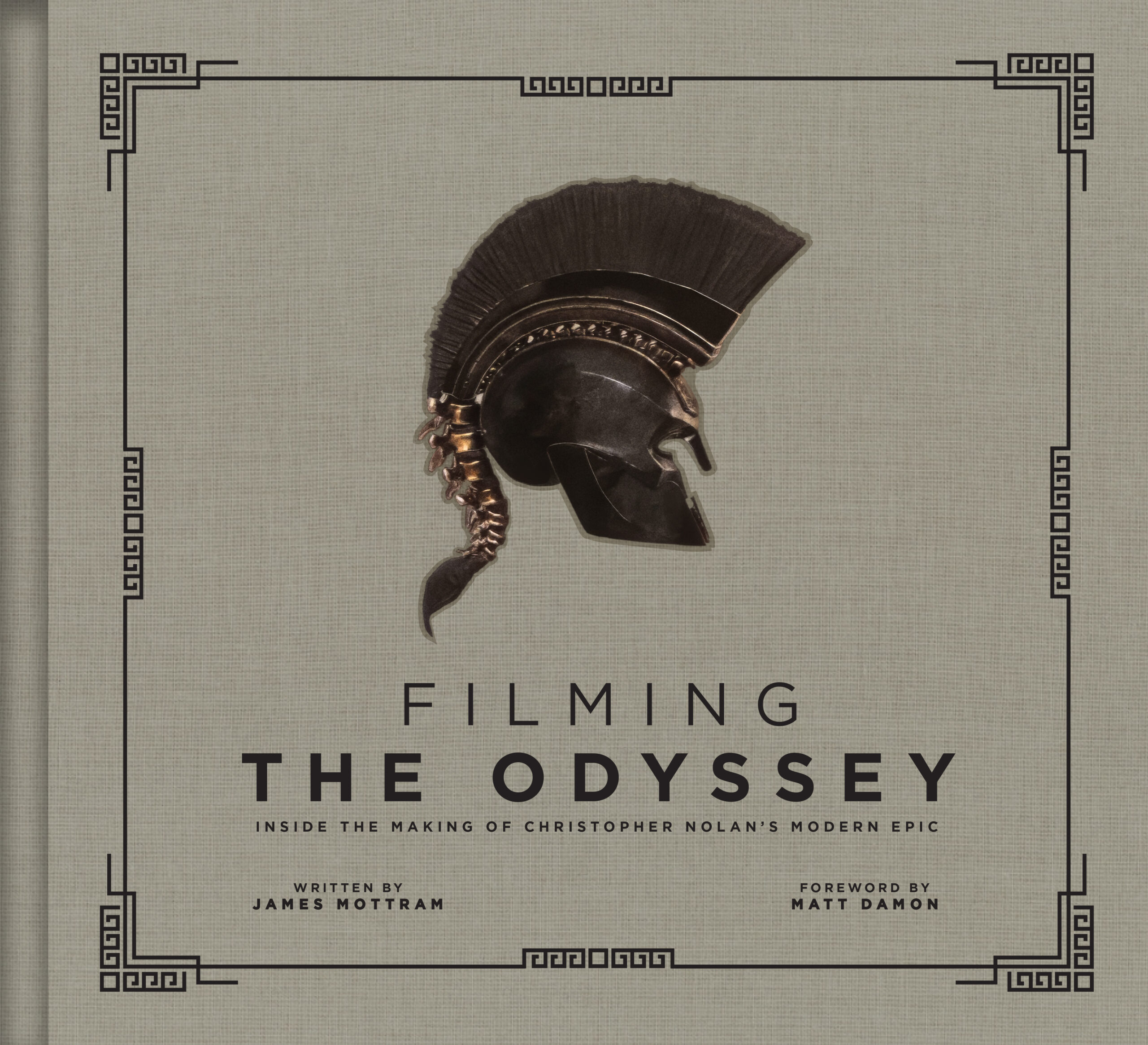 Capa do livro Filming the Odyssey sobre bastidores da produção do filme