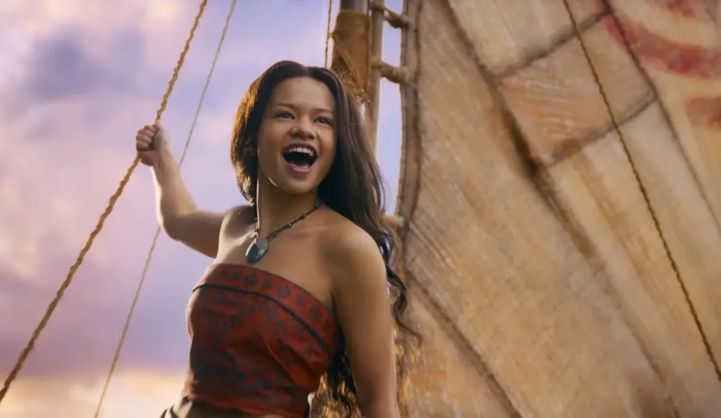 Moana live-action: data de estreia e previsão de bilheteria abaixo de Moana 2 Moana live-action em cena do filme com estreia em julho de 2026