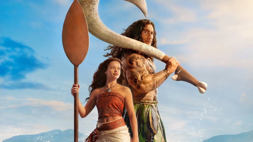 Moana em cena do filme live-action 2026