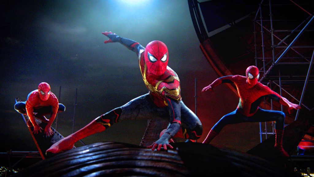 O detalhe escondido no traje de Tom Holland que remete a Tobey Maguire em Homem-Aranha: Um Novo Dia Image via Marvel Studios e Columbia Pictures