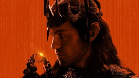 Um Anel brilhante sendo forjado nas chamas no teaser de Os Anéis de Poder temporada 3