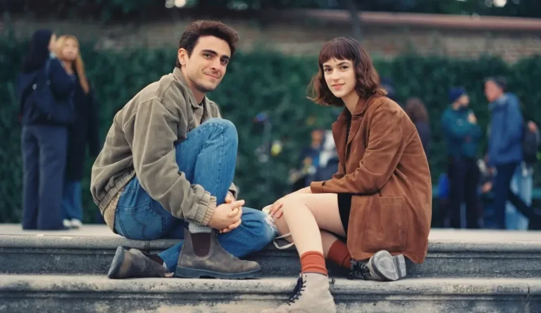 Alícia Falcó e Pablo Álvarez como Greta e Will em O Mapa dos Desejos
