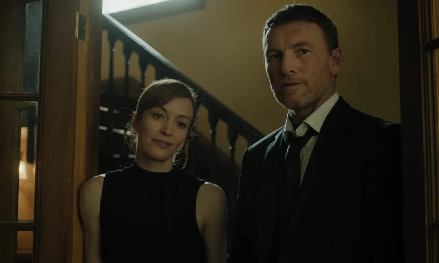 Rachel em cena de investigação Eu Vou Te Encontrar