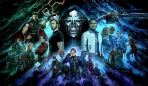 Doutor Destino em armadura completa - Vingadores Doutor Destino