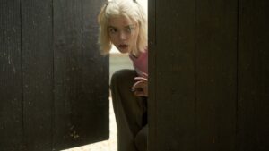 Anya Taylor-Joy em cena de Lucky, minissérie do Apple TV+