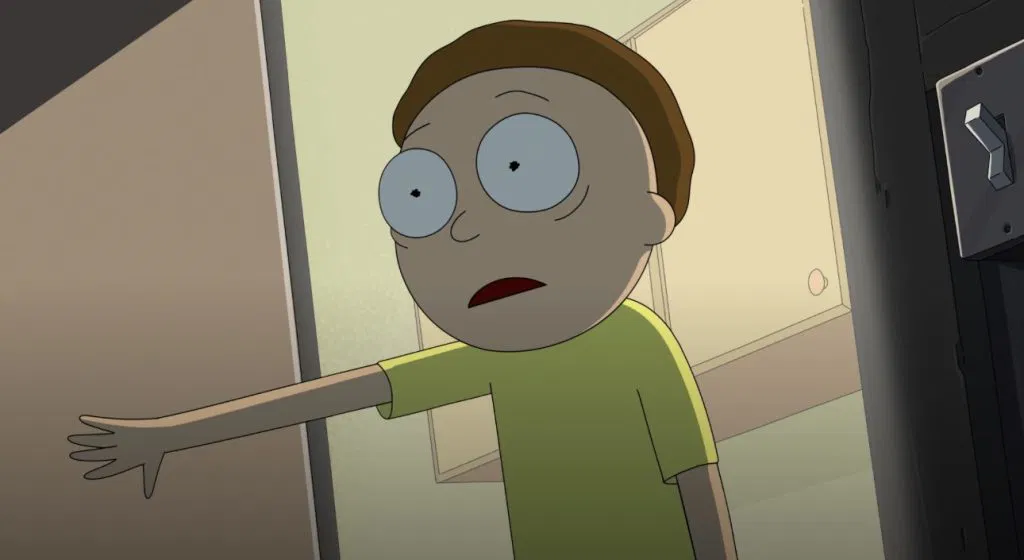 Morty em forma animal durante o episódio Mortgully de Rick e Morty